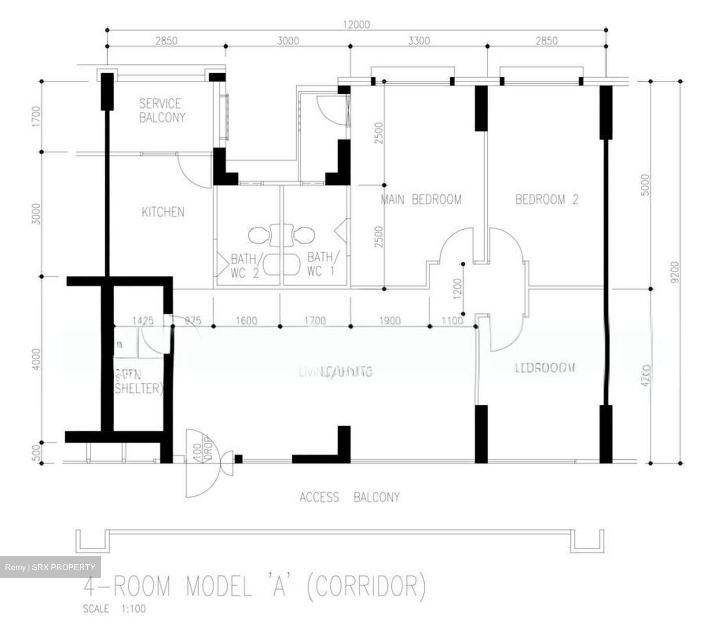 Blk 333 Sembawang Close (Sembawang), HDB 4 Rooms #566215971